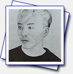 Another drawing of #southkorea rapper finished Punchnello @fkuropinion